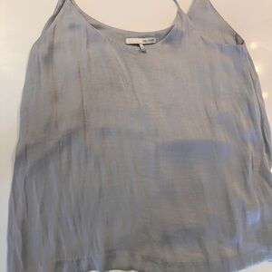 OAK + FORT Pale Blue Silk-Feel Camisole
